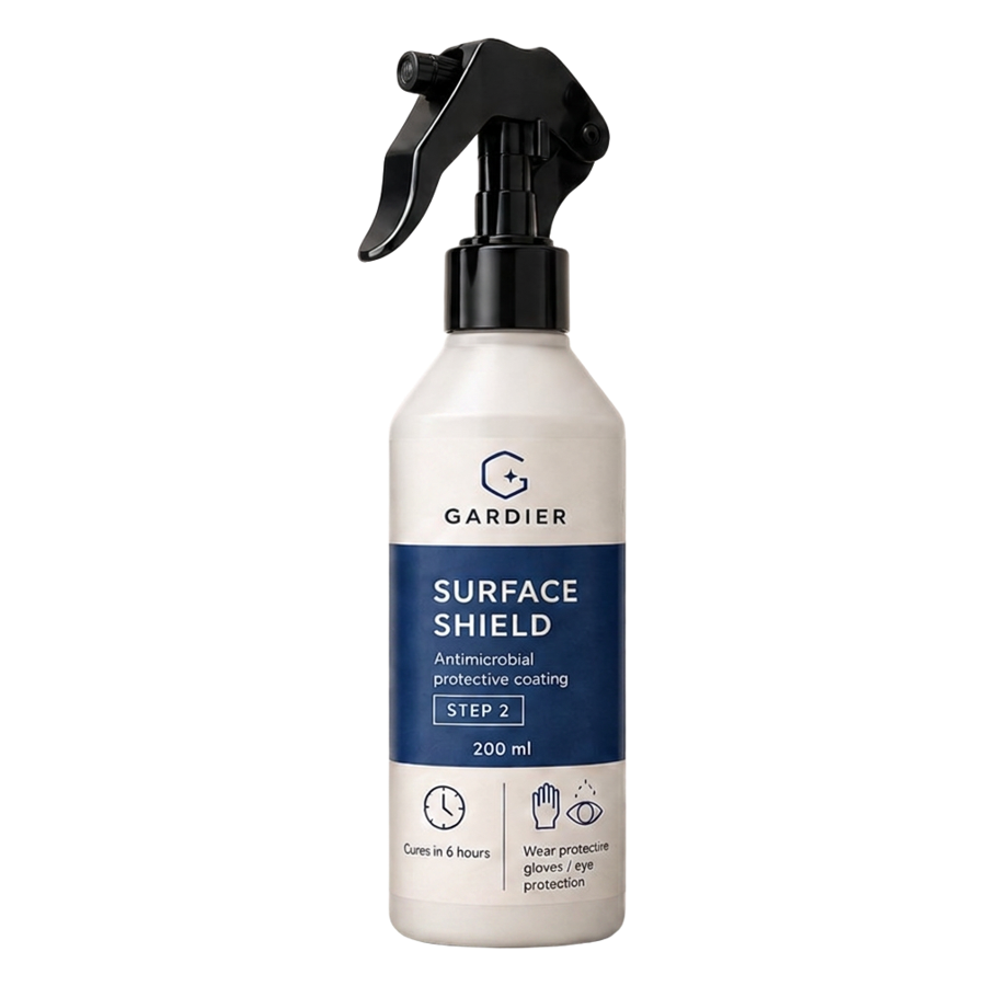 Gardier Surface Shield antimicrobial protective coating bottle